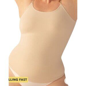 Bundle of 2 Shapermint Empetua Scoop Neck Cami Layering Shapewear Tan XXXL (3XL)